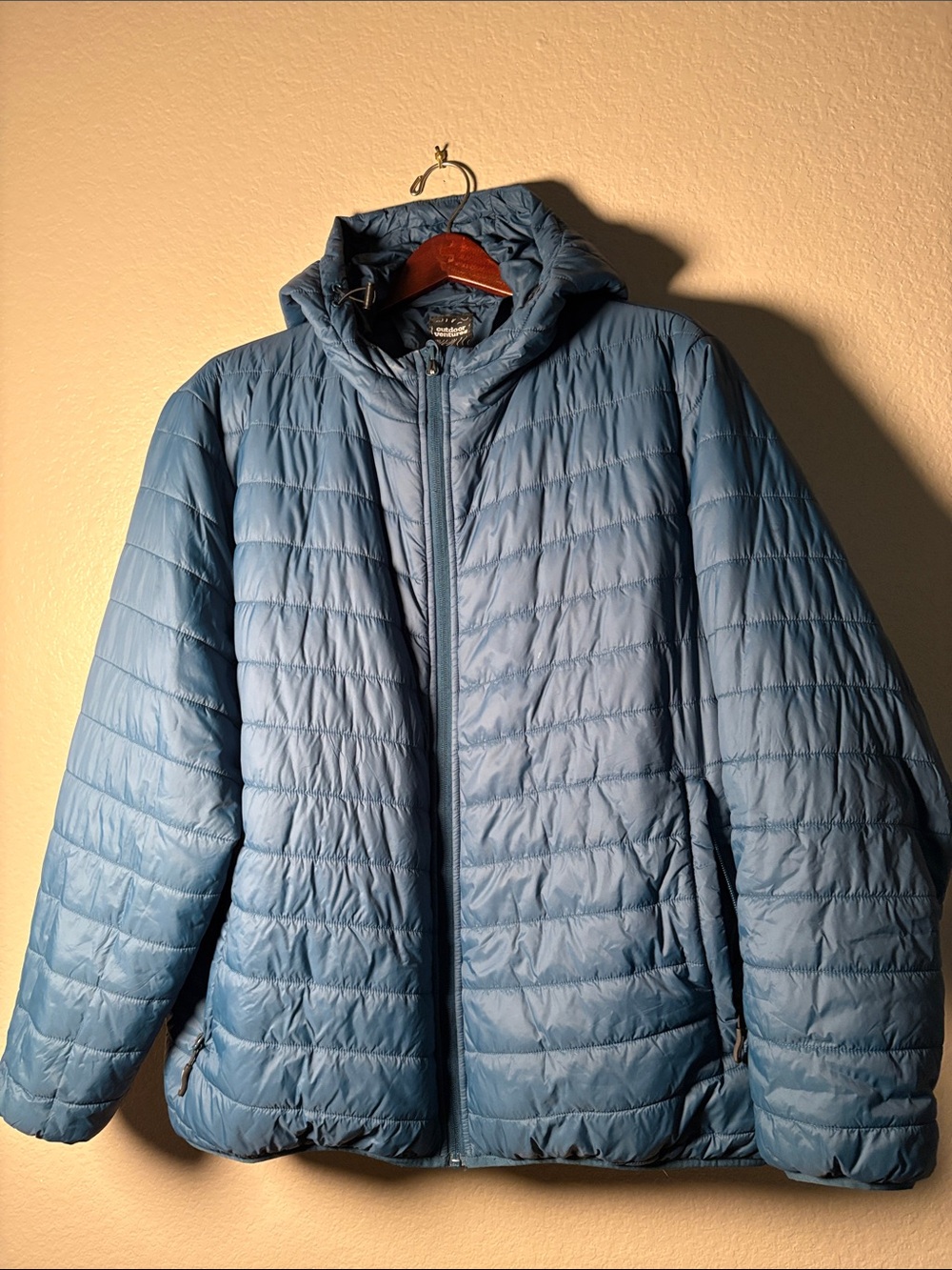 Blue Puffer Jacket XXL